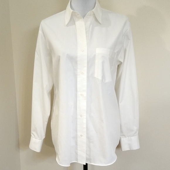 foxcroft white blouse